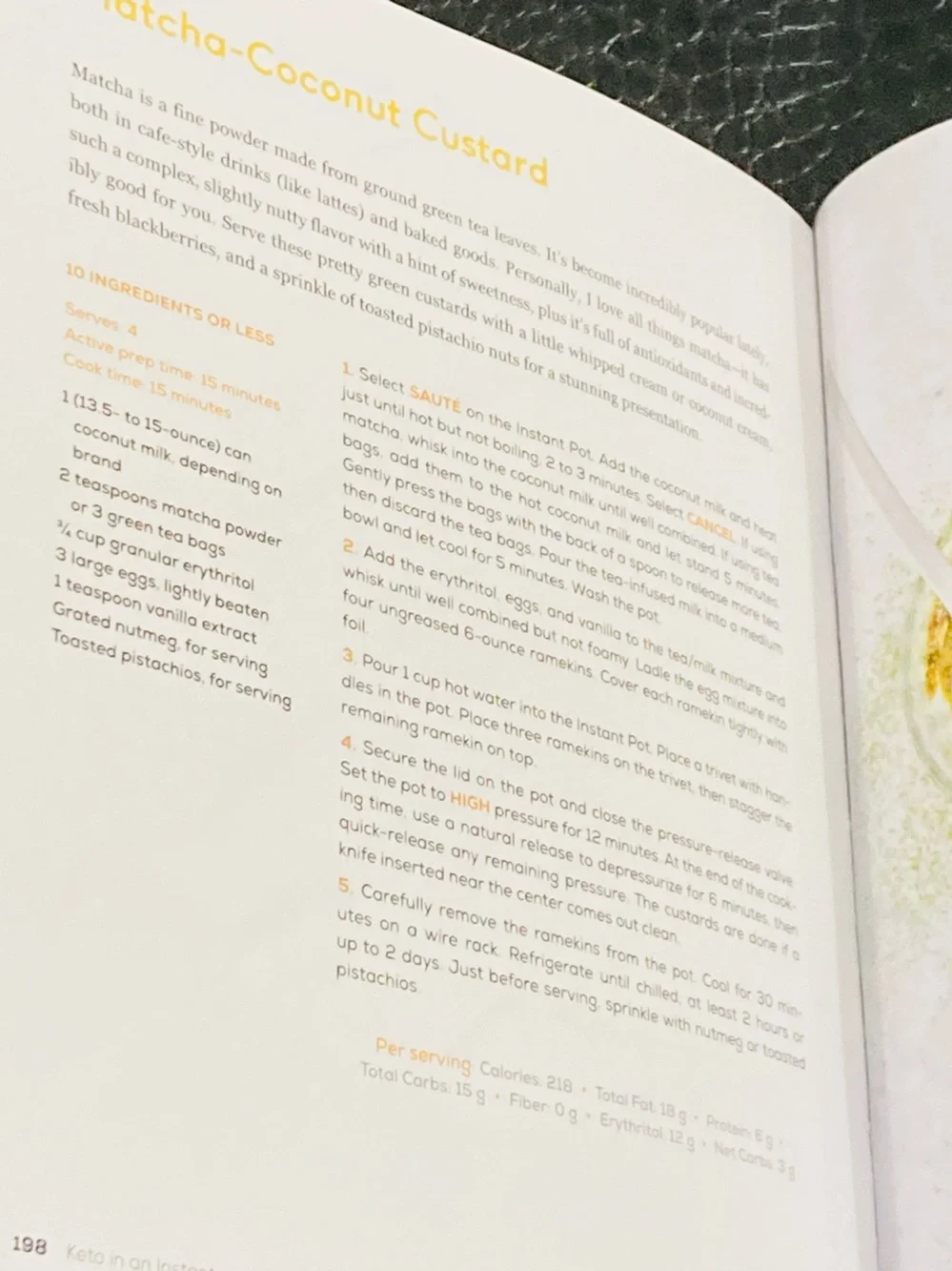 NEW Keto in an Instant Cookbook by Jen‎ Fisch
